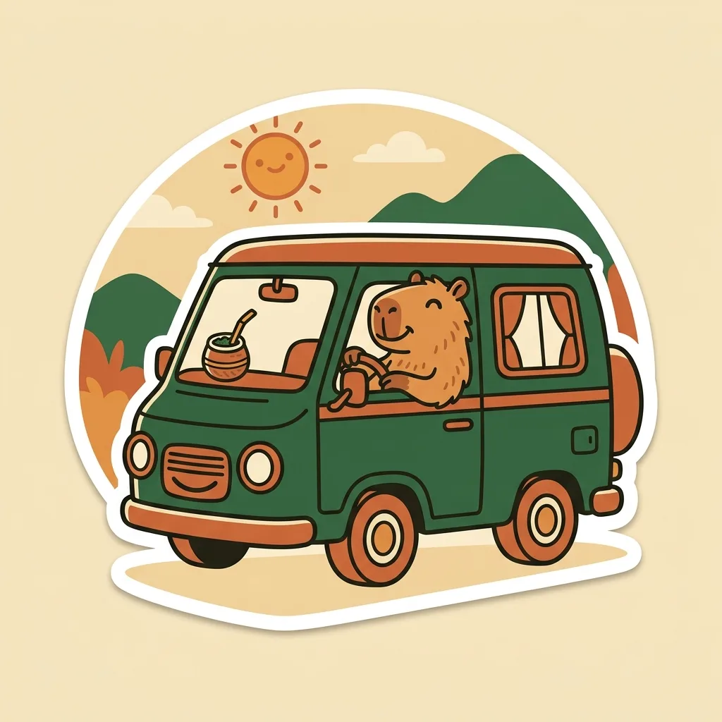 Carpi, the Mate Bus capybara